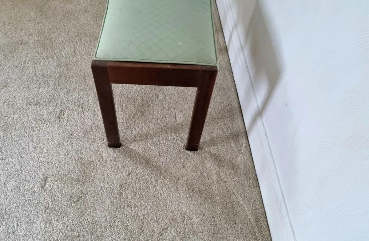 Vintage Dressing Table Stool - Image 2