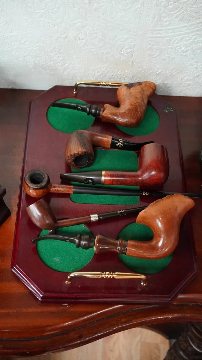 Selection of Vitage Tobacco Smoking Pipes - Image 1