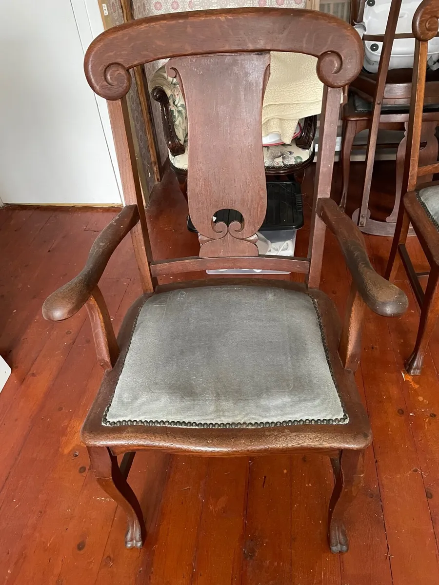 Dining room table & chairs - Image 4