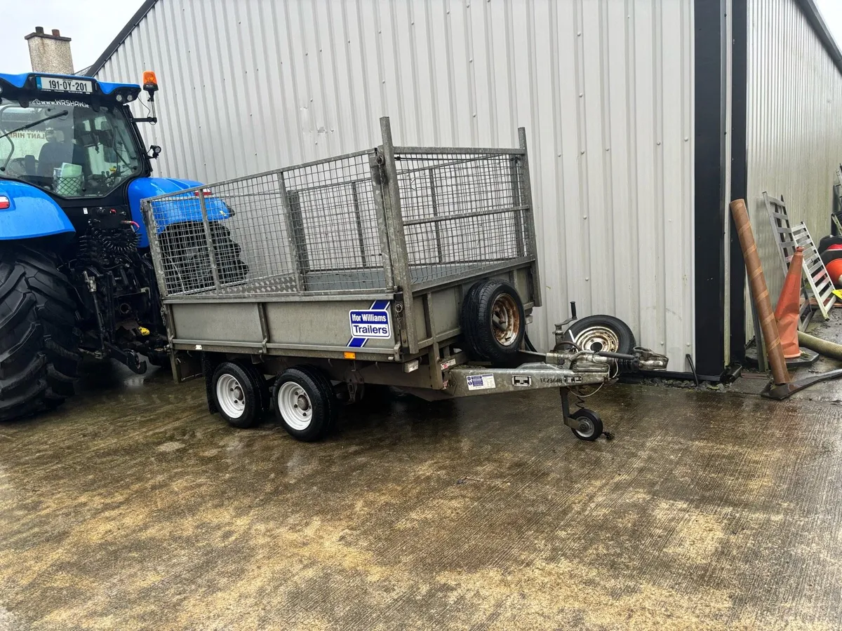 Two 8x5 builders trailers - Image 3