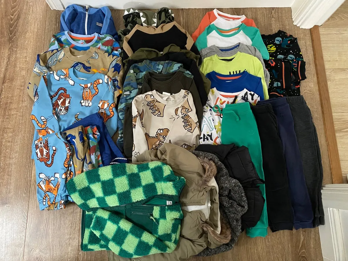 Clothes bundle boy 3-4 year - Image 1