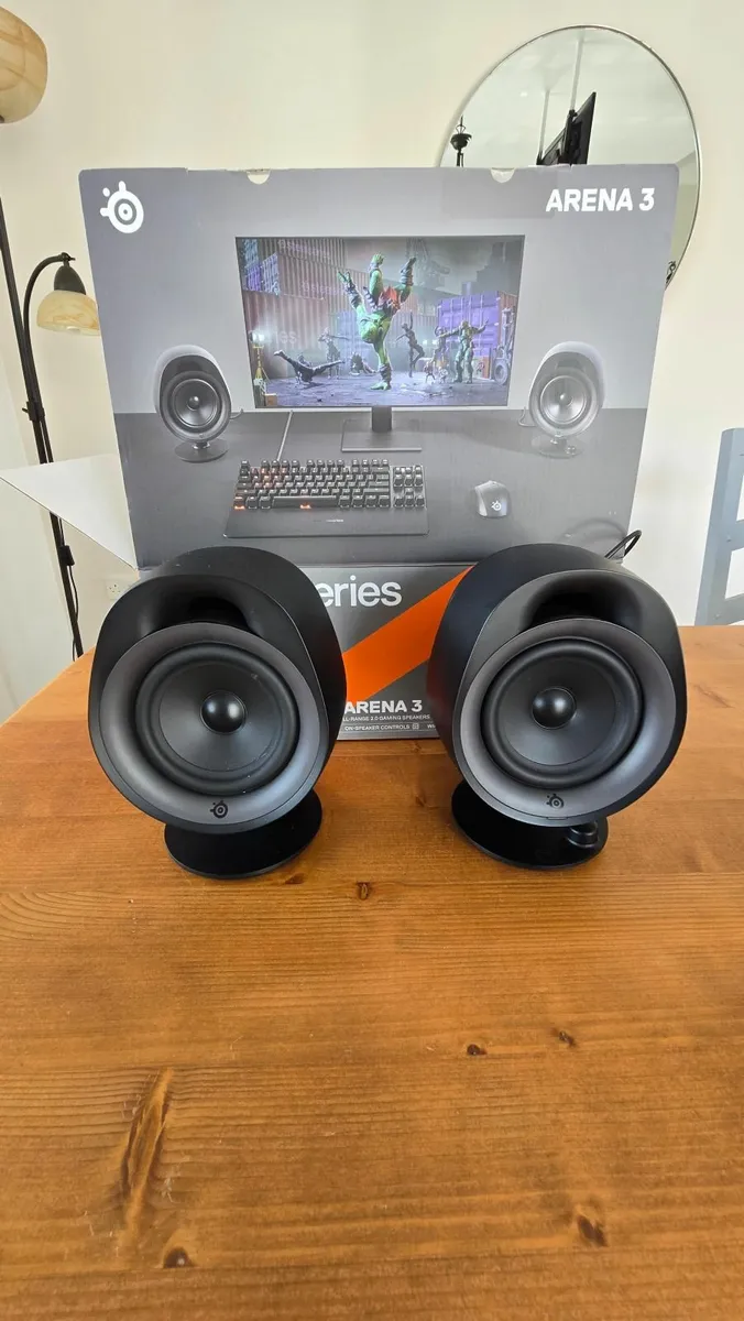 SteelSeries Arena 3 Full-Range 2.0 Gaming Speakers - Image 4