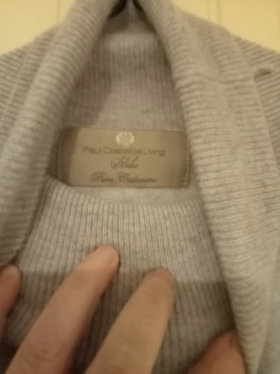 3 paul Costello 100% cashmere new jumpers - Image 2