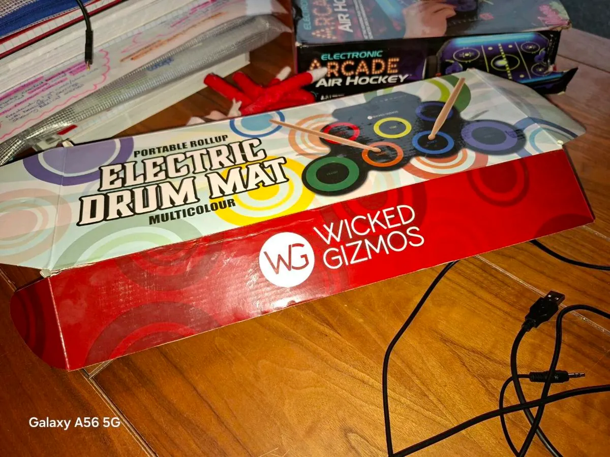 Electric drum mat by Wicked gizmos - Image 1