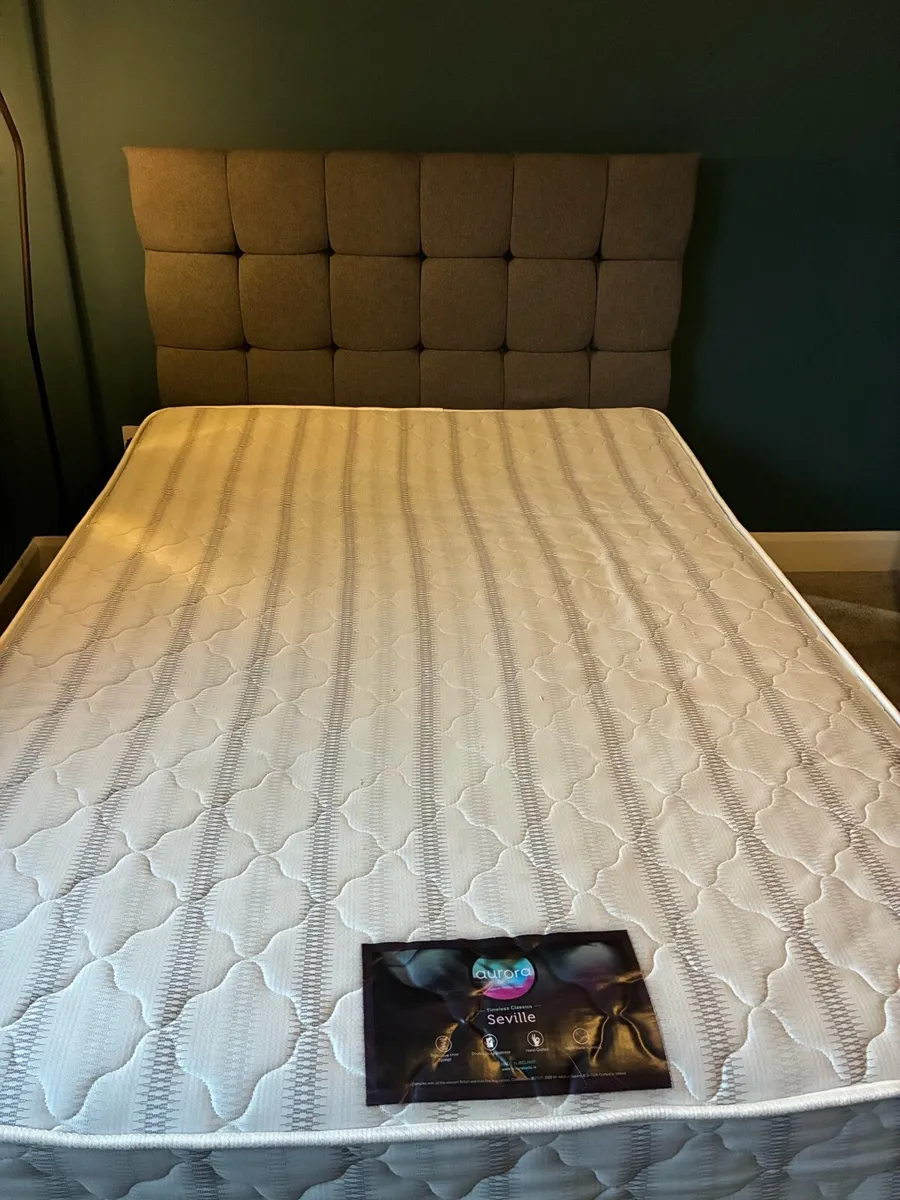 Double bed and mattress as new - Image 1