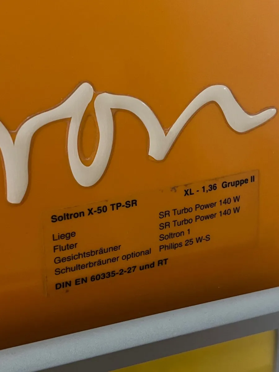 Soltron Lie Down Sunbed - Image 2