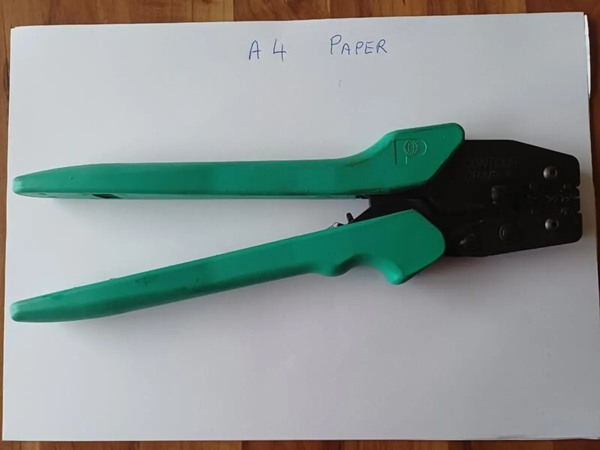 Crimp Tool - Hand - Panduit PAN-TERM 22-10AWG Insulated & Non-Insulated - Image 1