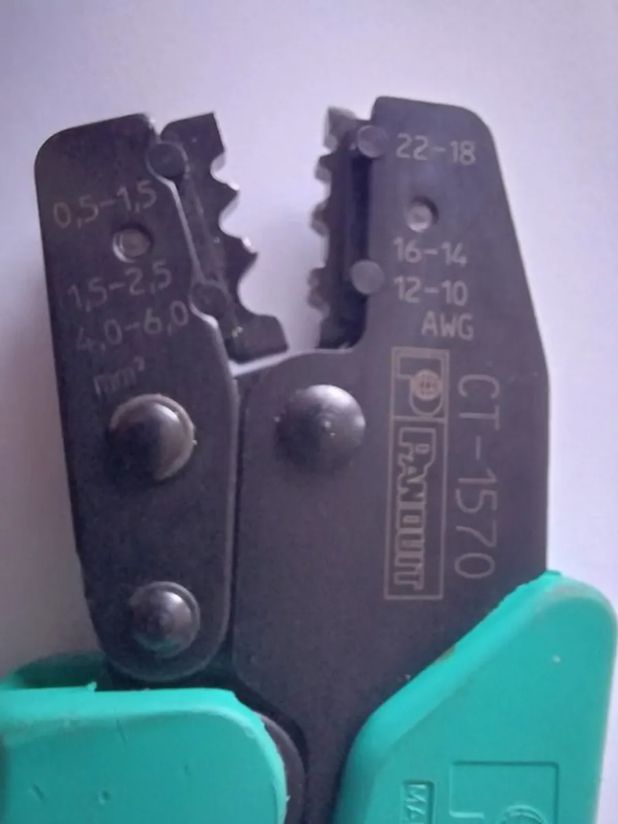 Crimp Tool - Hand - Panduit PAN-TERM 22-10AWG Insulated & Non-Insulated - Image 3