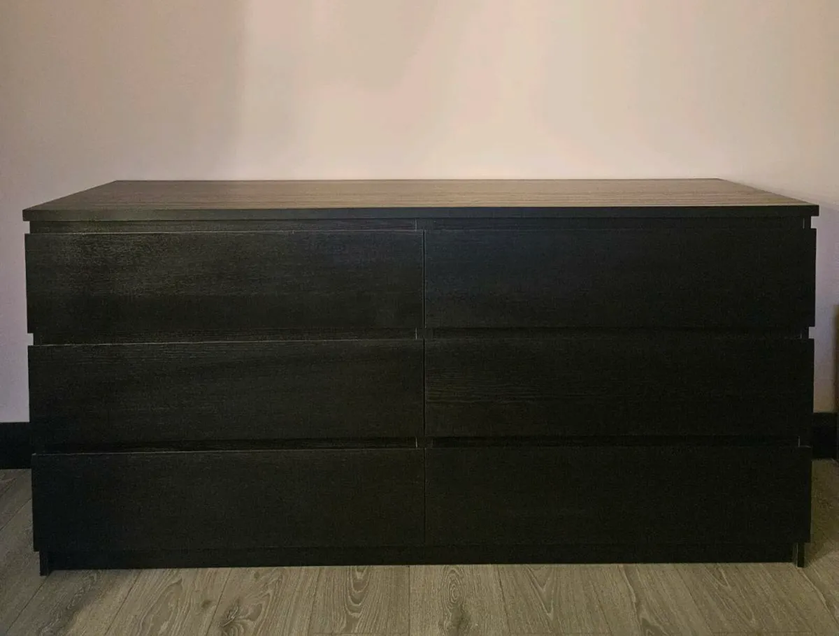 Malm chest of drawers - Image 1