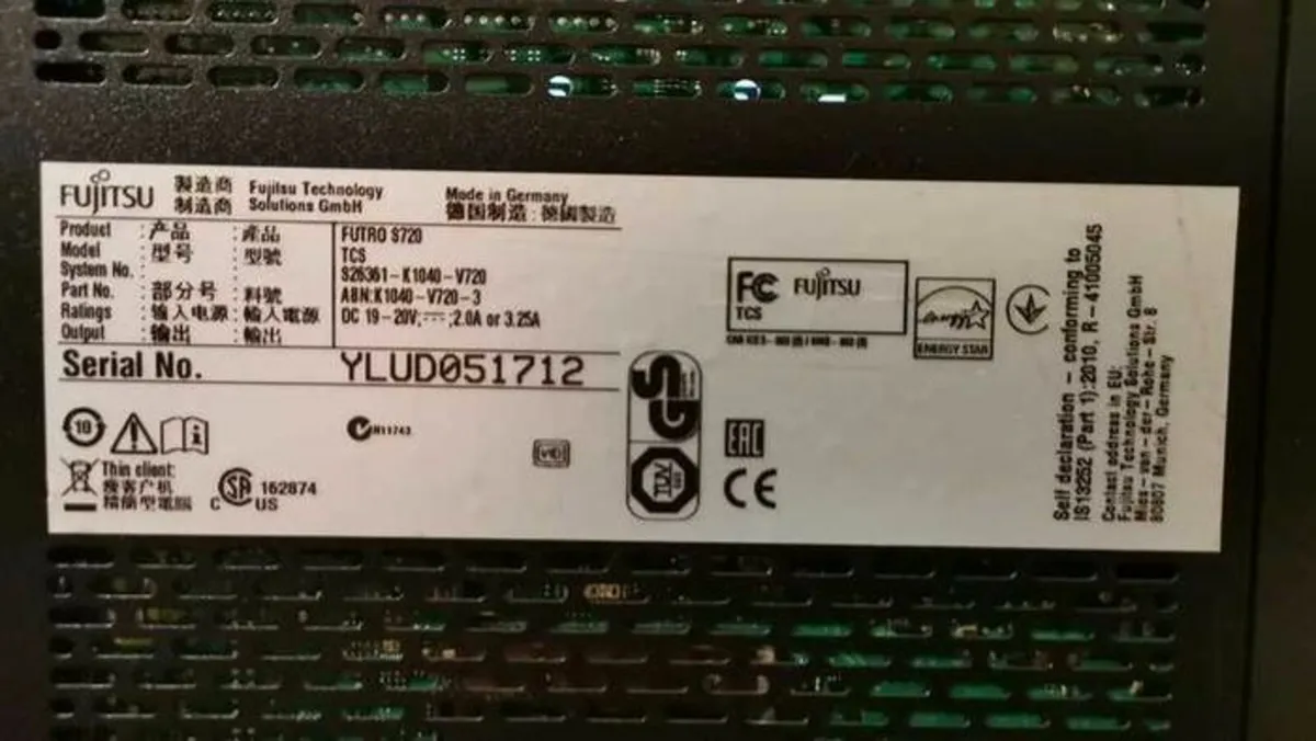 Fujitsu futro S720 - Image 4