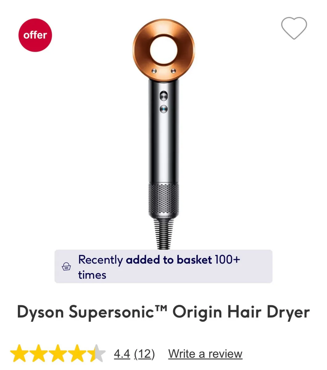 Dyson Supersonic™ Origin Hair Dryer