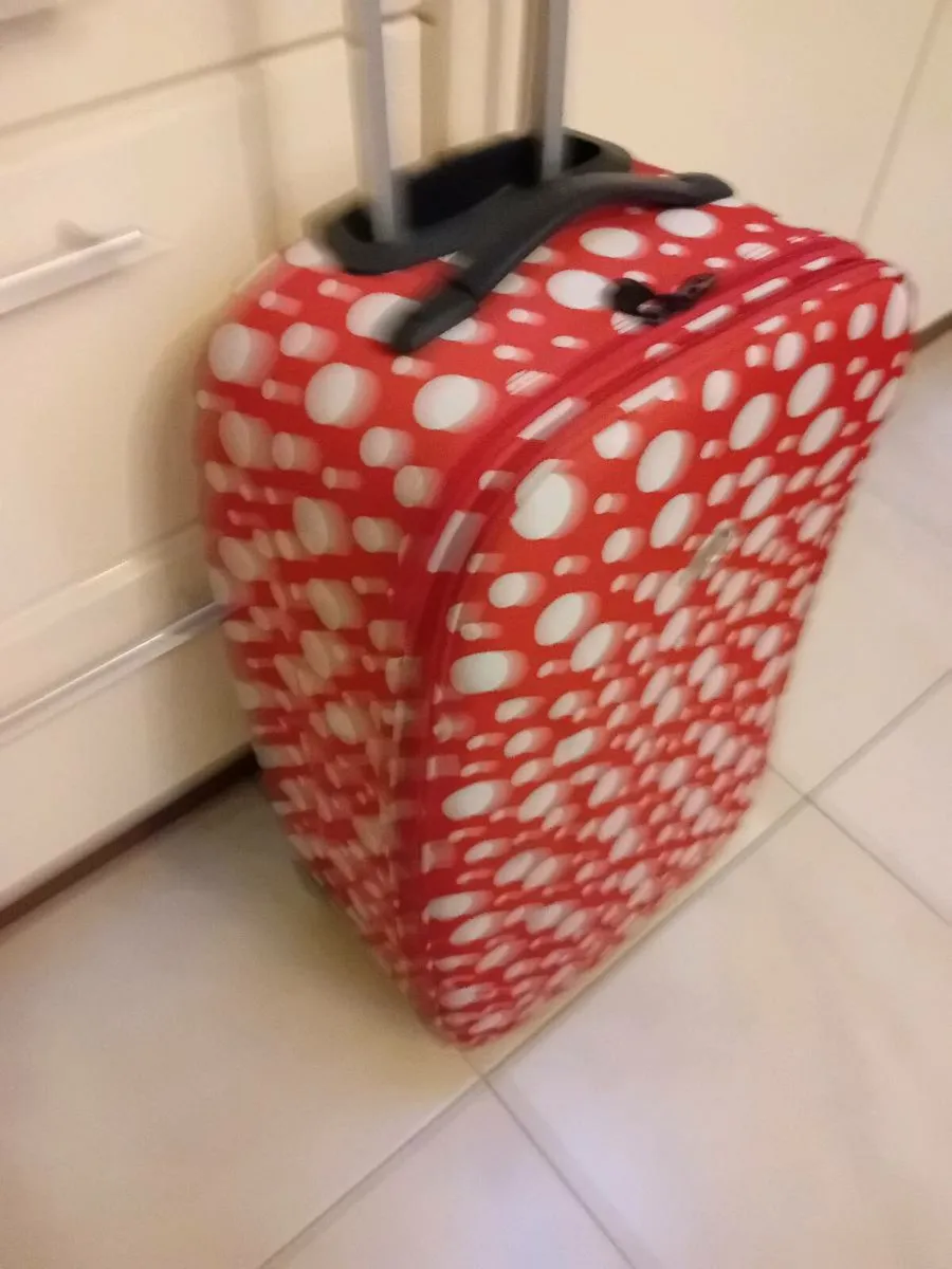 LARGE PINK SUITCASE SOFT TYPE - Image 1