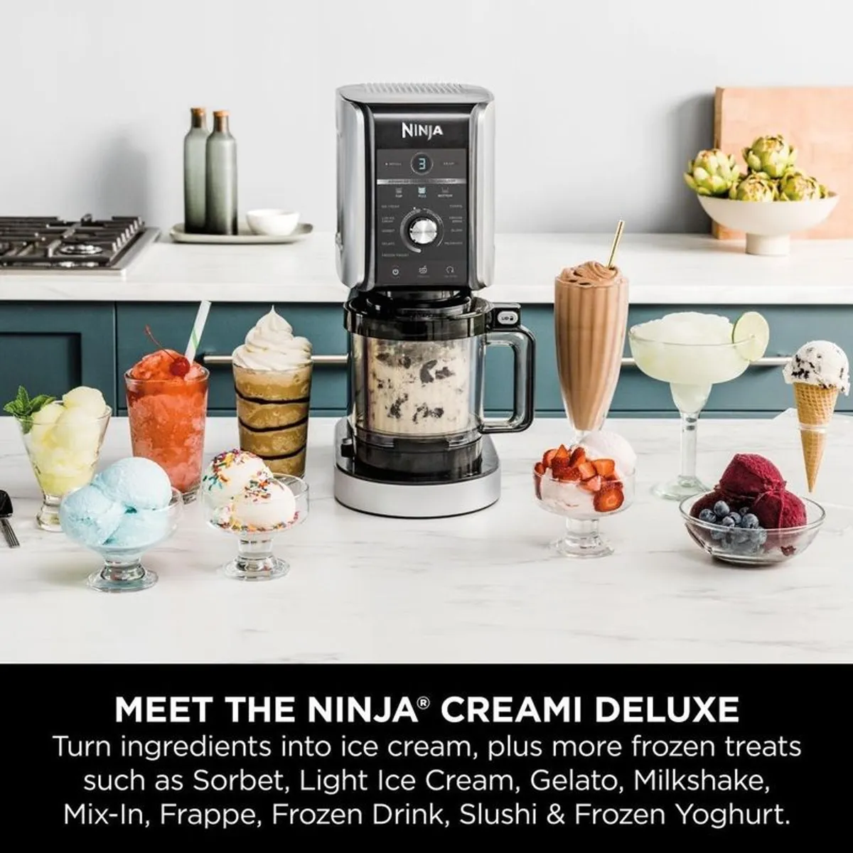 Ninja CREAMi Deluxe 10-in-1 IceCream Maker - Image 1