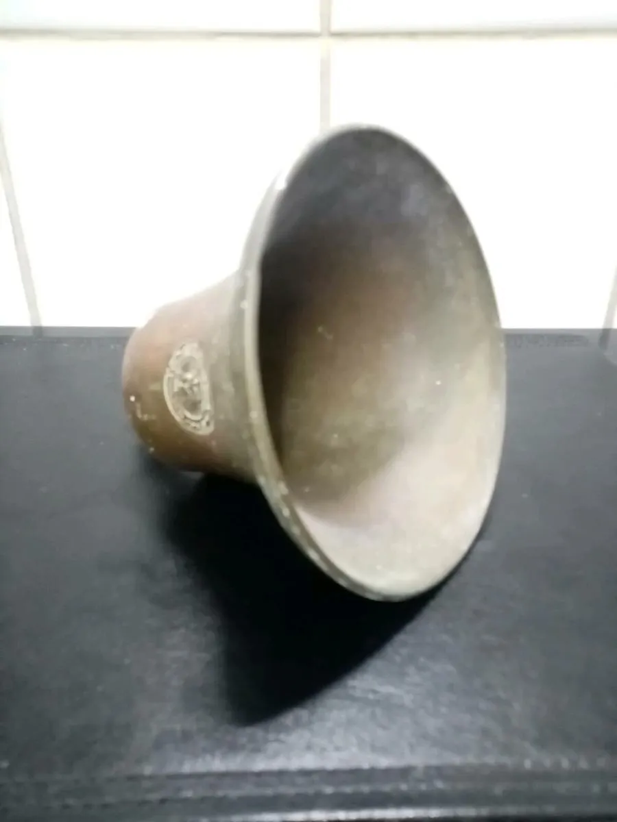 Antique Bronze Ships Bell Dated 1824 - Image 3