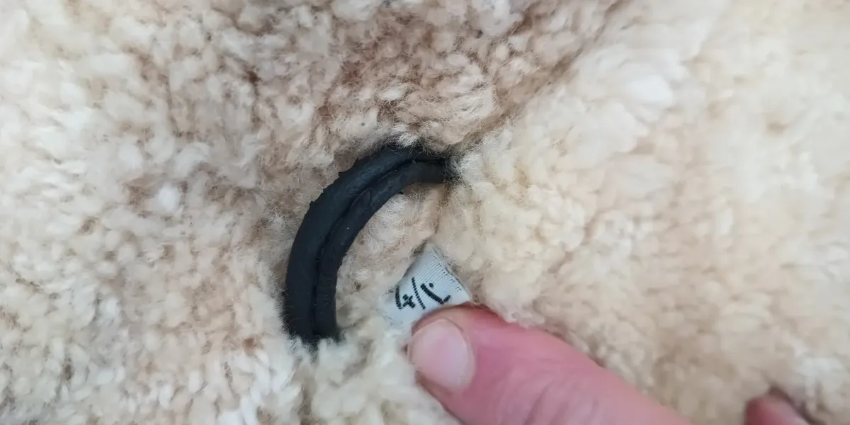 Sheepskin  Shearling Jacket Mens Size L B-3 pilot - Image 2