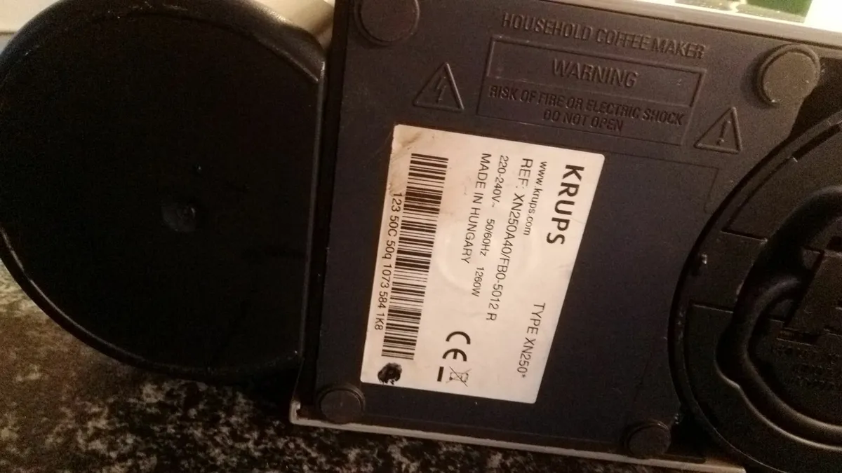 Krups xn250 Nespresso Capsule Machine - Image 4