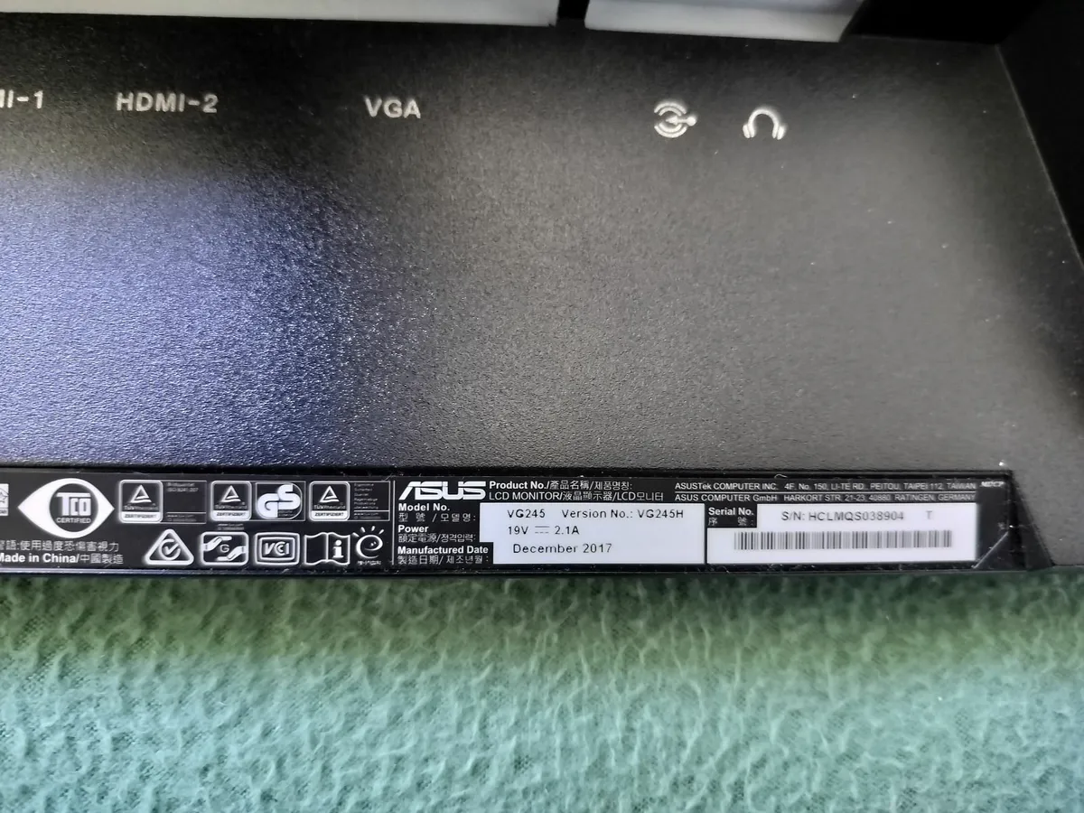 Asus gaming monitor - Image 2