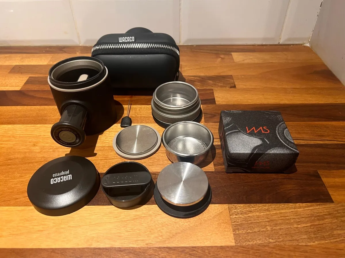 Manual Espresso Maker and Coffee Grinder - Image 2