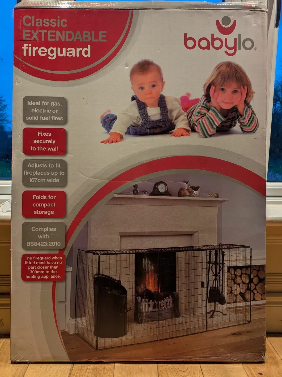 Toddler/baby fire guard