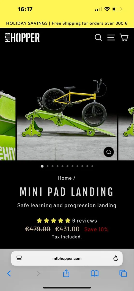 Bike Mini Pad Landing Brand New - Image 3