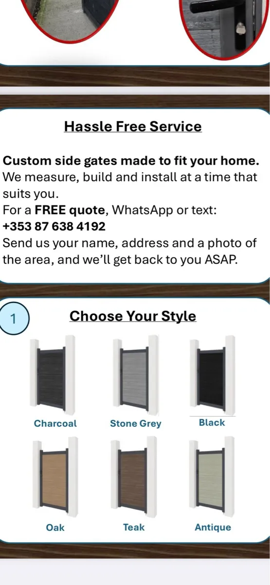 SIDE GATES - Image 1