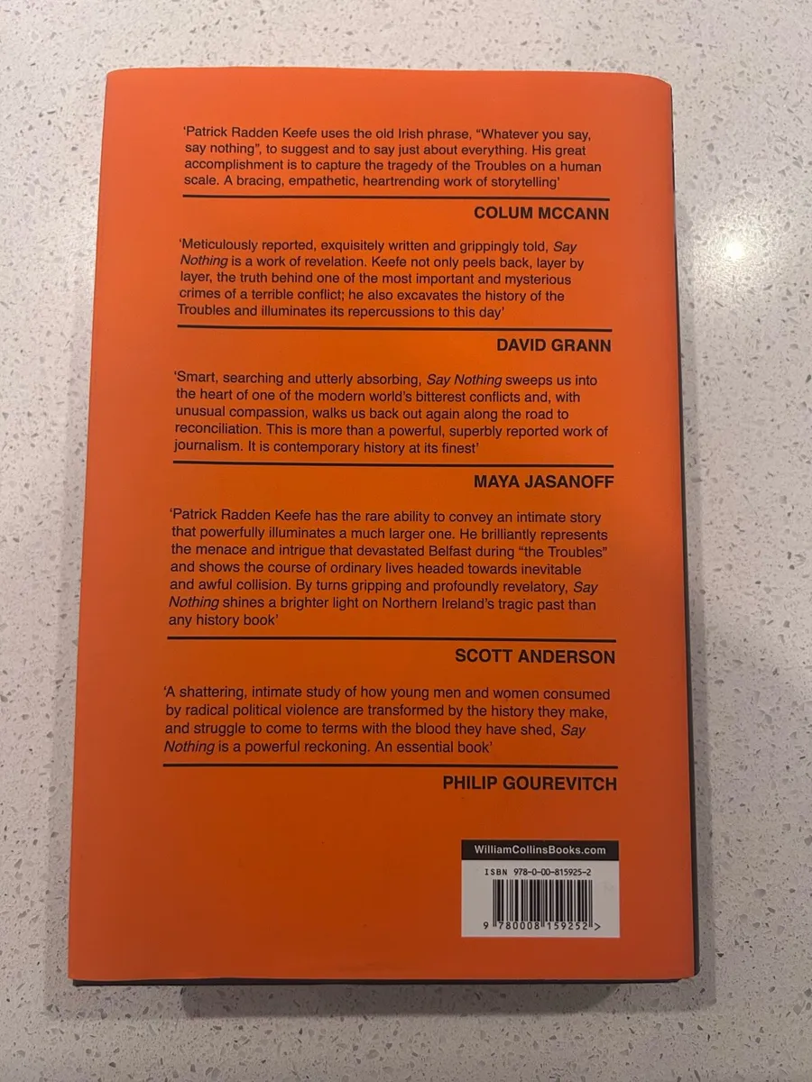 Say Nothing-Patrick Radden Keefe - Image 2