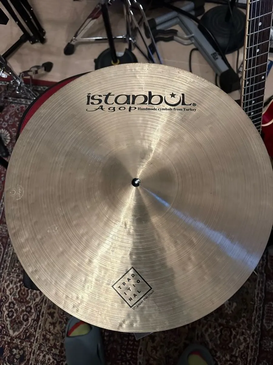 Instanbul Agop Traditional 17" Paper Thin Crash - Image 1