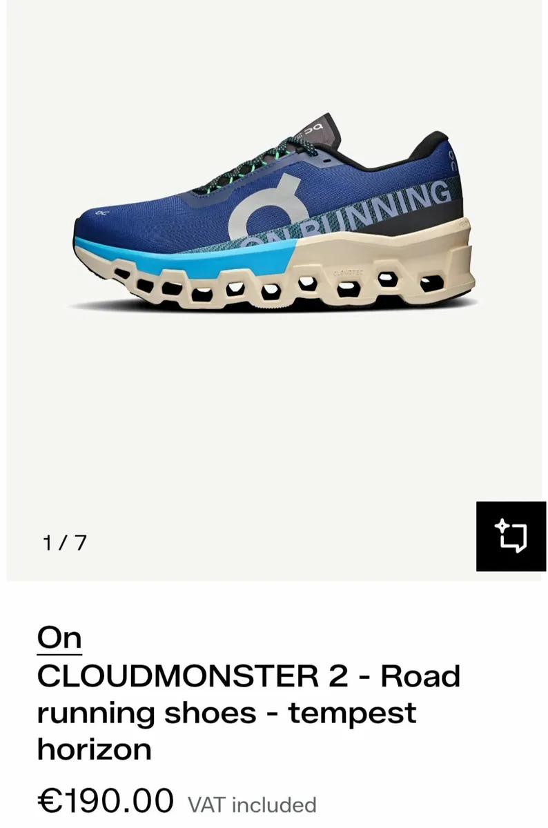 On CLOUDMONSTER 2 UK Size 9 - Image 1