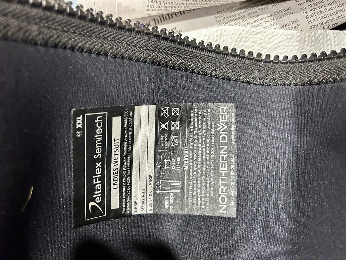 Semidry 7 mm women’s size 18 - Image 4