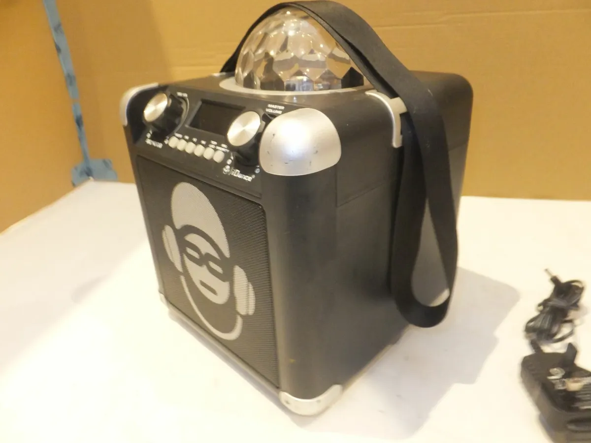 iDance Sing Cube Karaoke System with Light Show - Image 2