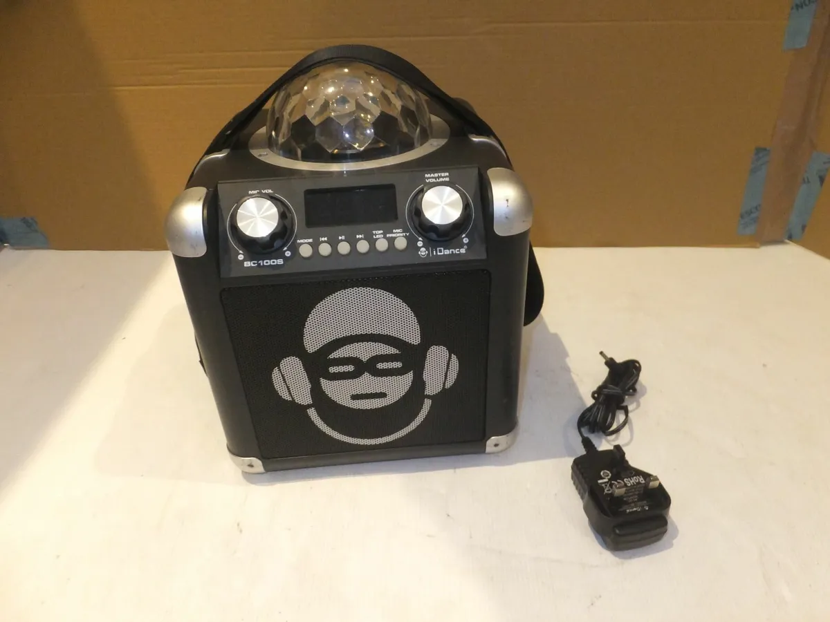 iDance Sing Cube Karaoke System with Light Show - Image 1