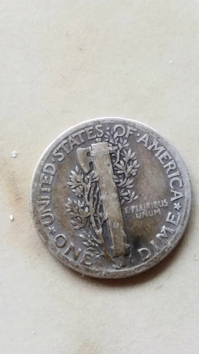 1928 silver Liberty dime - Image 2