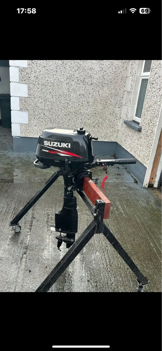Suzuki 5hp Outboard Engine 4 Stroke long Shaft - Image 2