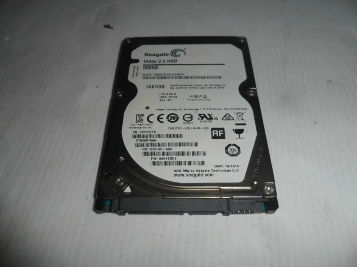 Seagate laptop HDD 500 GB - Image 1
