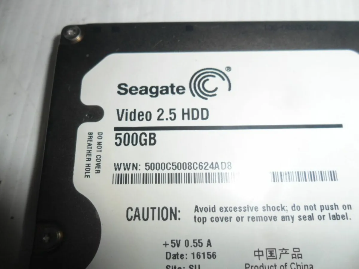 Seagate laptop HDD 500 GB - Image 4