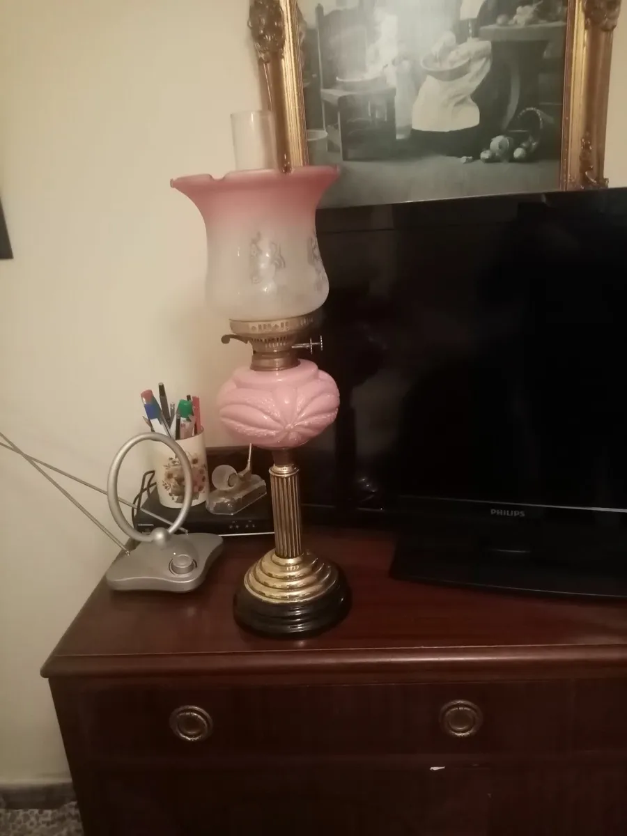 Victorian Oil Lamp - Image 1