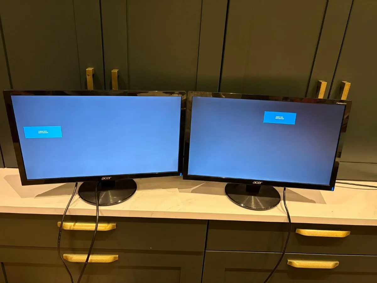 Acer Monitors x2 - P226HQV - Image 1