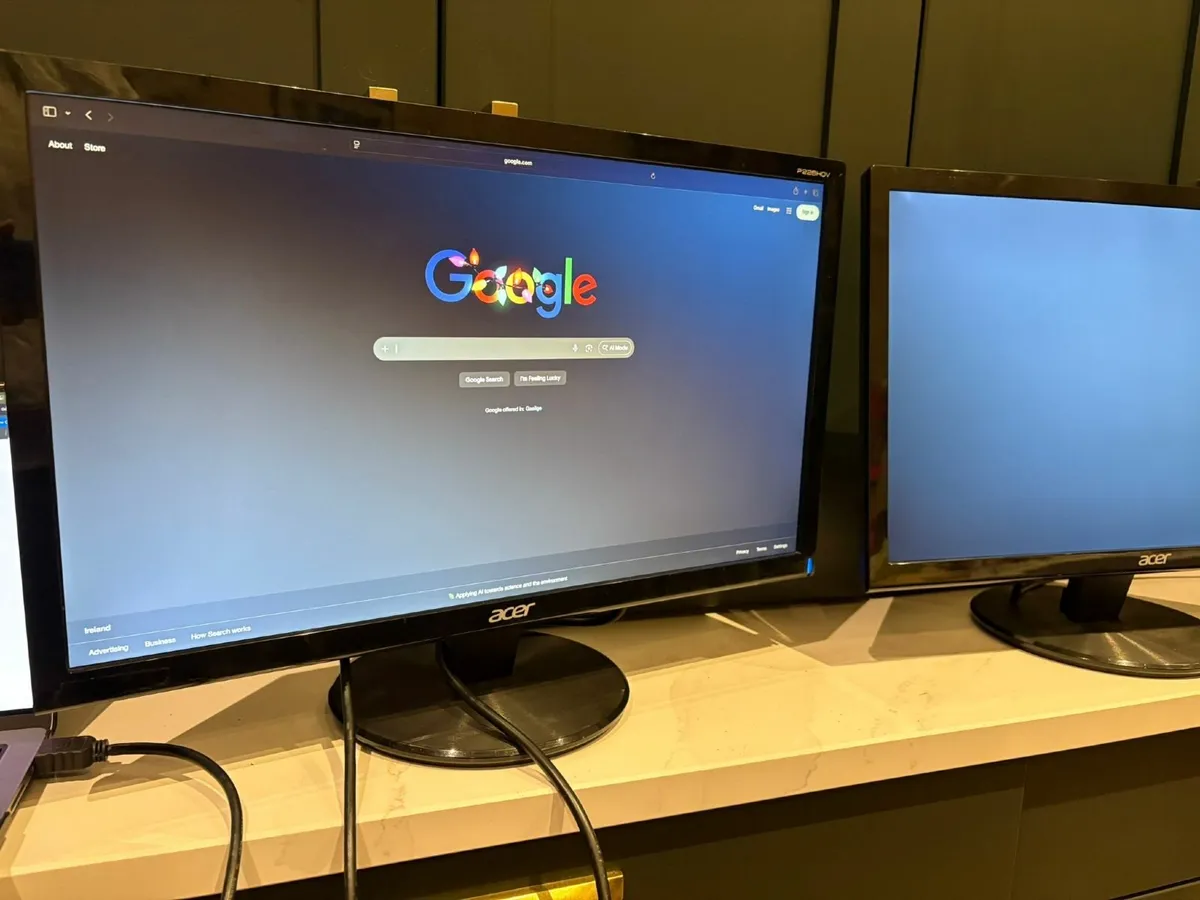 Acer Monitors x2 - P226HQV - Image 4