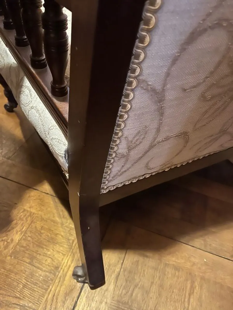 A Pair of  Victorian Mahogany Chairs - Image 2