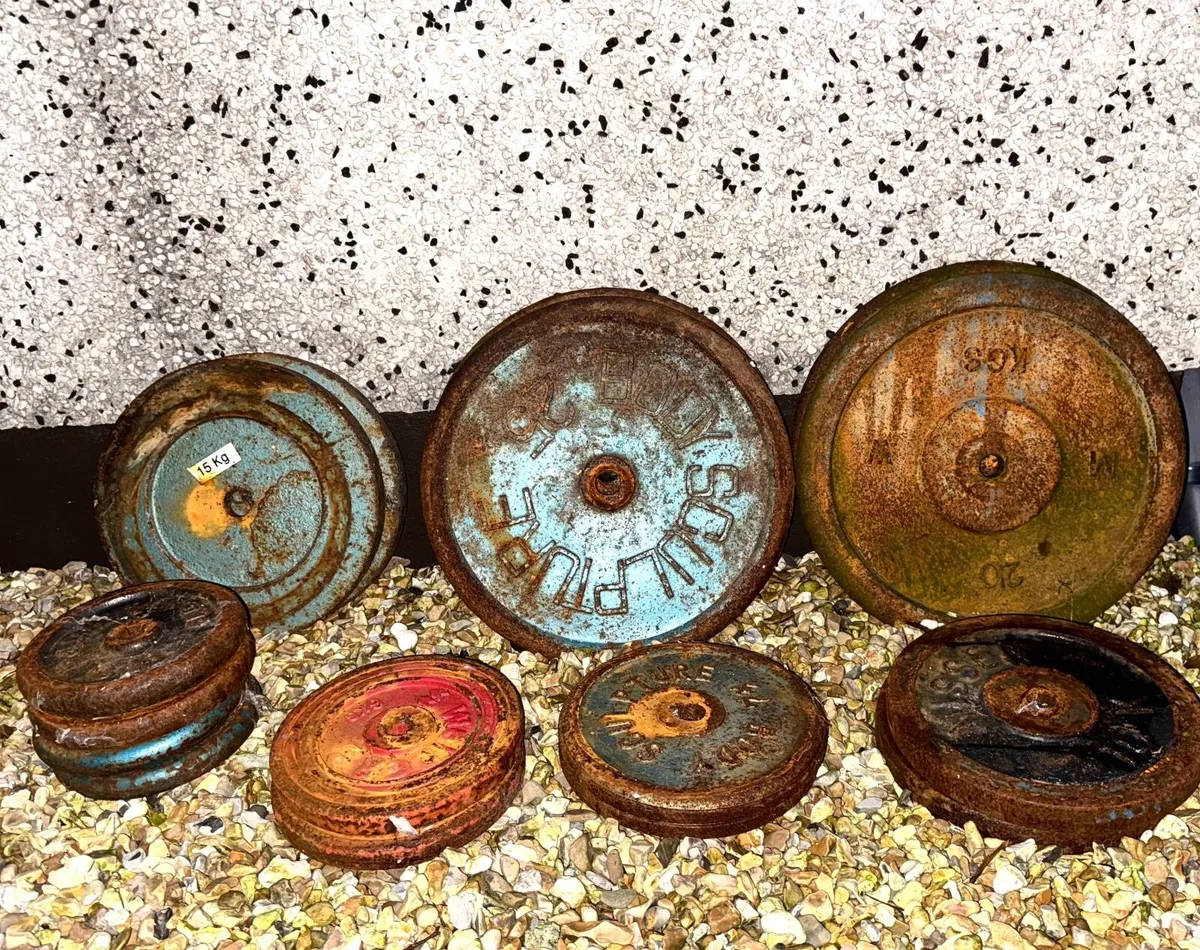 187kg Standard Weight Plates - Image 1