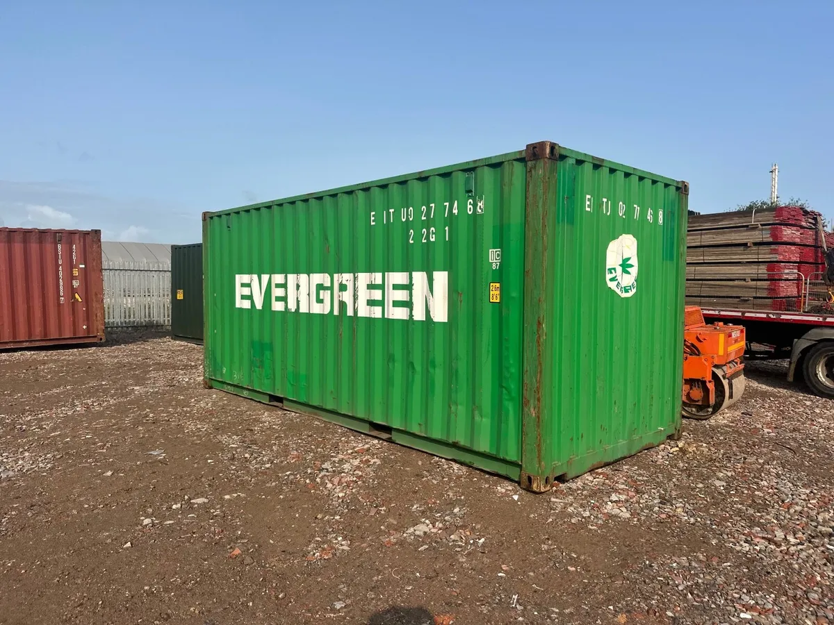 20ft evergreen good used containers - Image 4