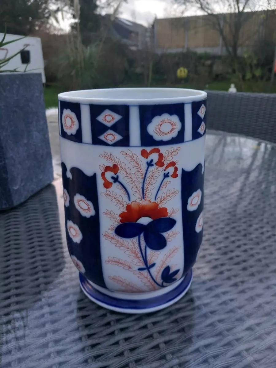 Antique Schoenau Bros Imari Japanese porcelain D18 - Image 2