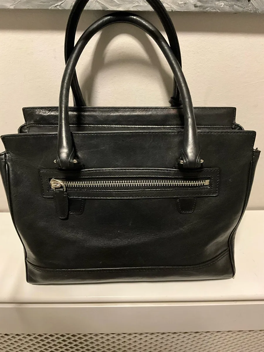 Vintage COACH City Tote Leather Handbag - Image 3