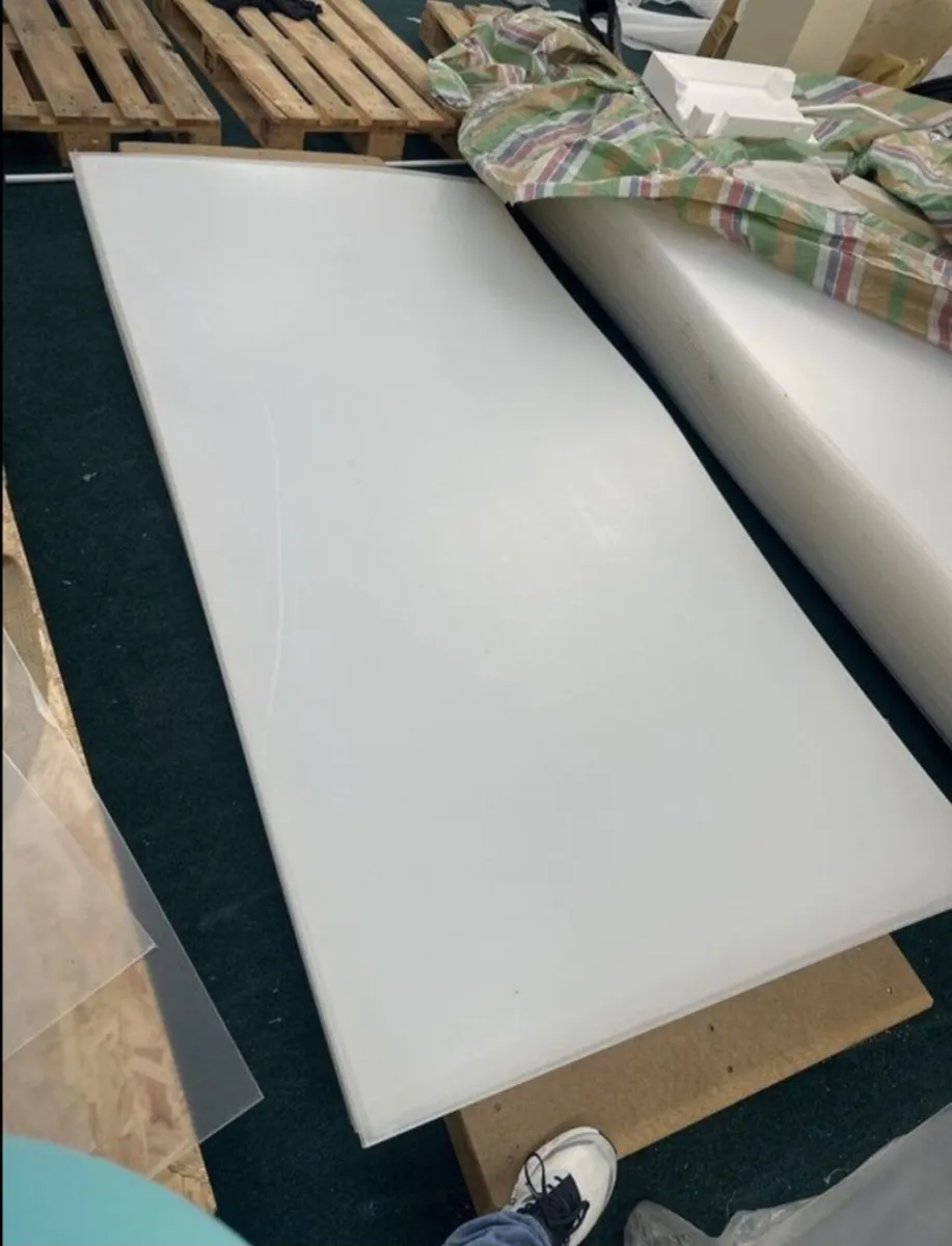 Flat perspex plastic sheets 8x4 feet