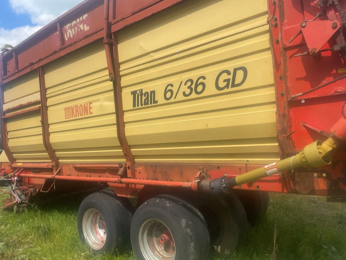 Krone Wagon For Sale - Image 1