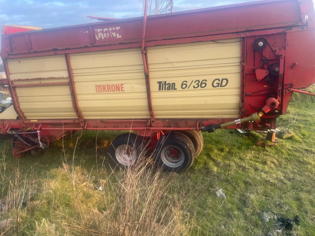 Krone Wagon For Sale - Image 3