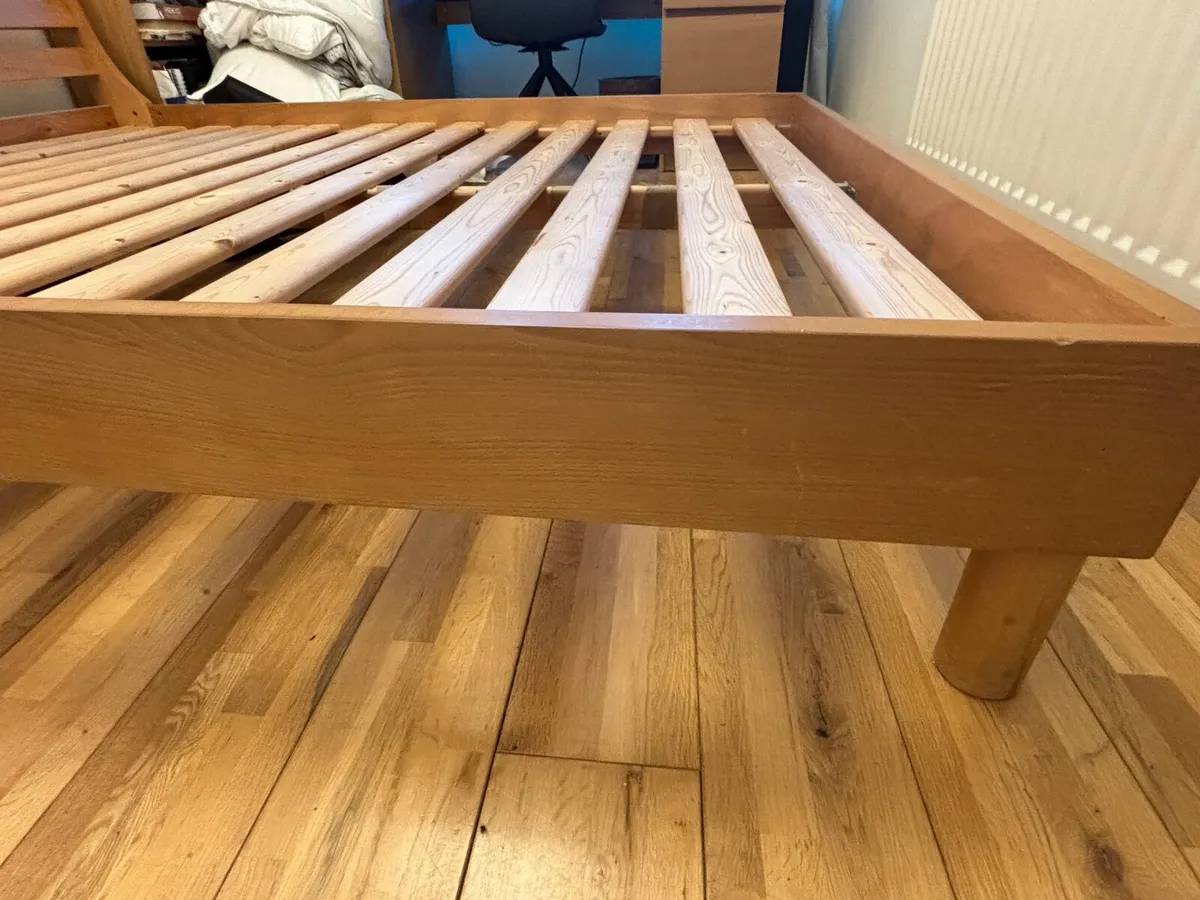 Bed frame King size Solid Wood - Image 2
