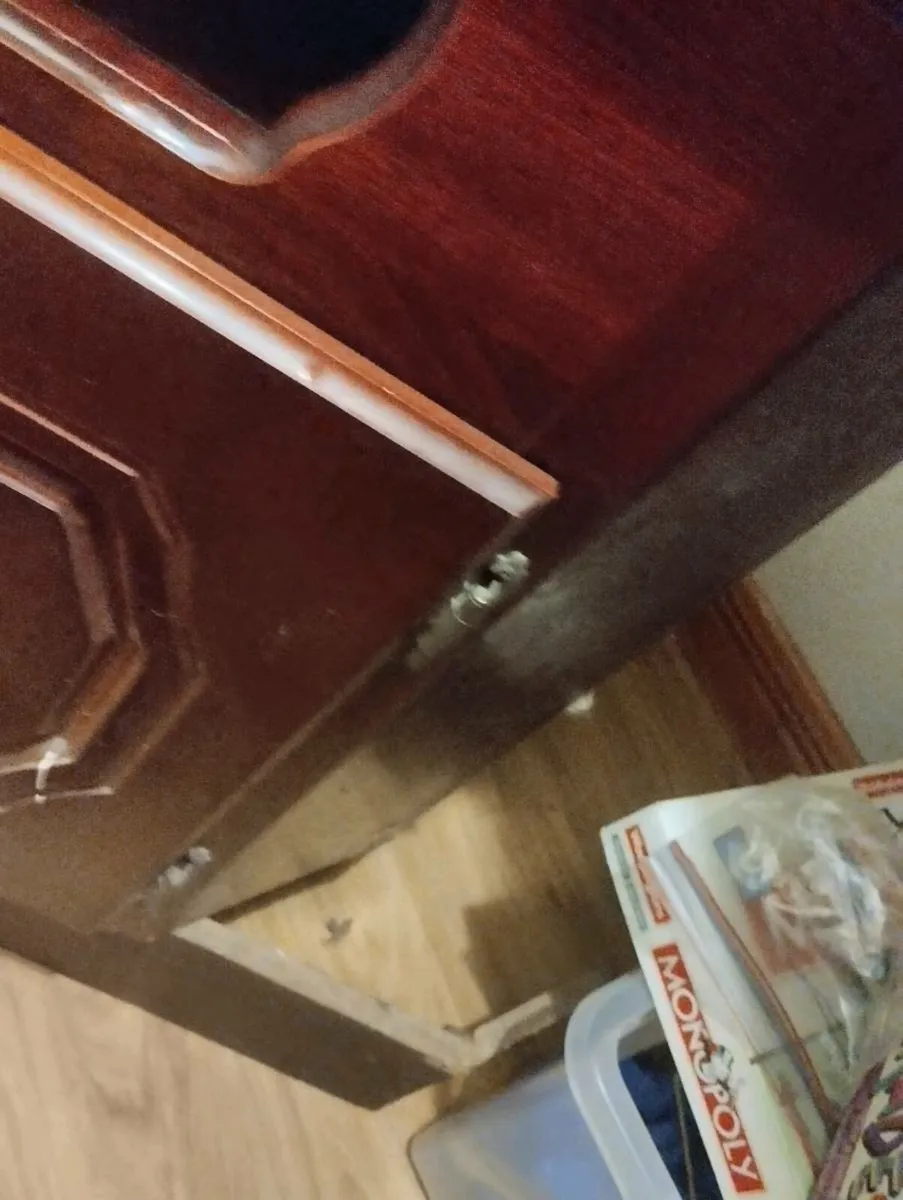 Corner cabinet mahogany - Image 3