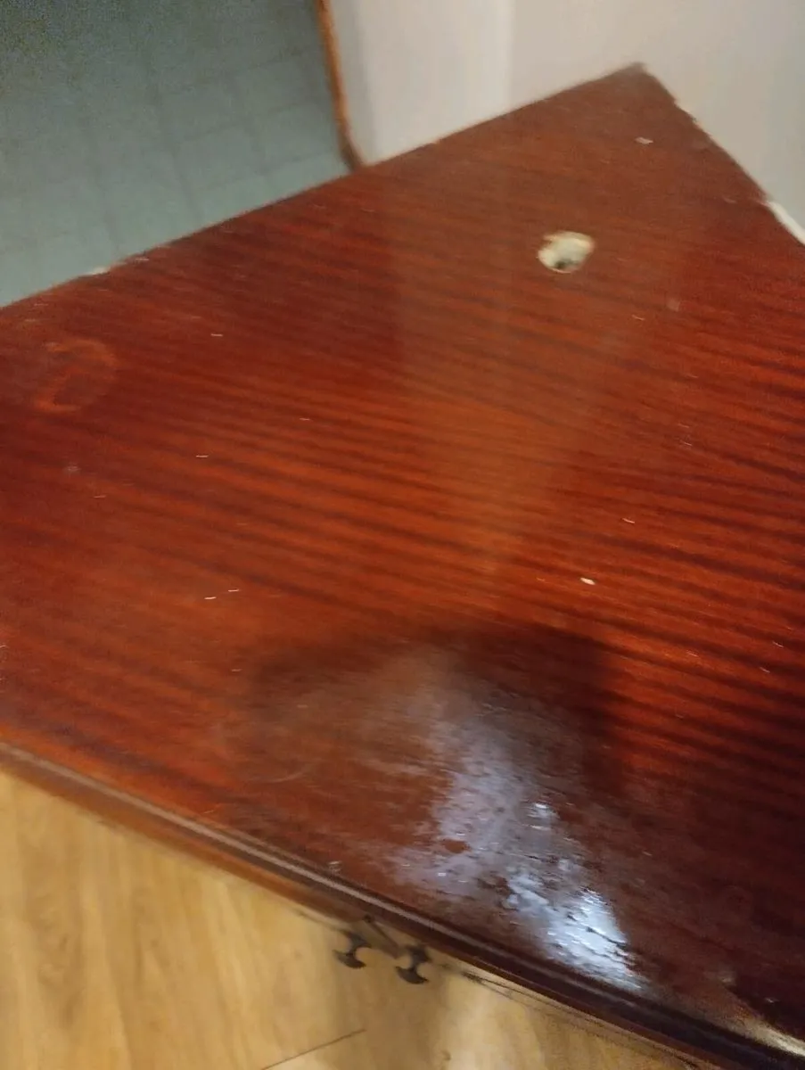 Corner cabinet mahogany - Image 4