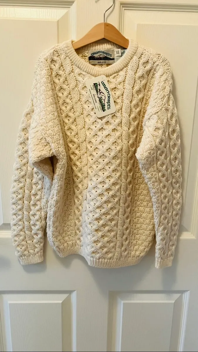 New Kids Authentic Aran Jumper 8-10 years - Image 1